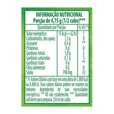 Caldo Knorr Galinha 152 g 16 cubos 360-4