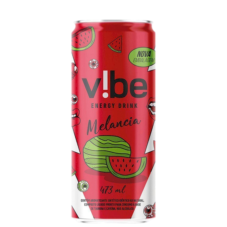 Energético Vibe Energy Drink Melancia 473ml