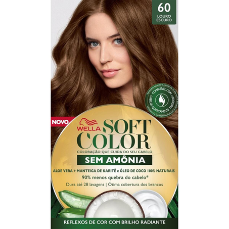Coloração Soft Color N. 60 - Louro-escuro