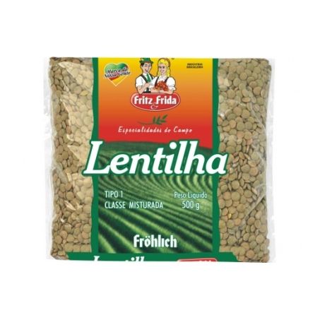Lentilha fritz& frida premium 400g