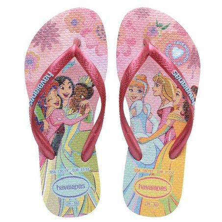 Havaianas kids slim princess rosa 25/26
