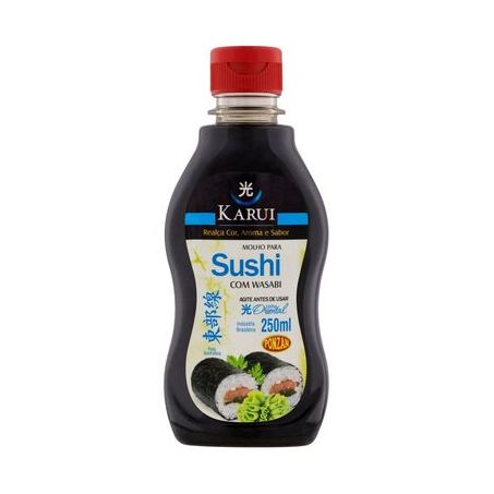 MOLHO KARUI 250ML SUSHI C/WASSABI