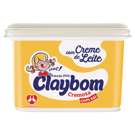 Margarina Claybom 500g - Com Sal
