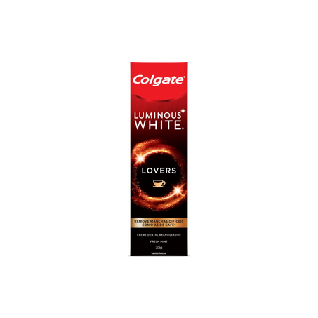 Creme Dental Colgate Luminous White Lovers Manchas Café 70G