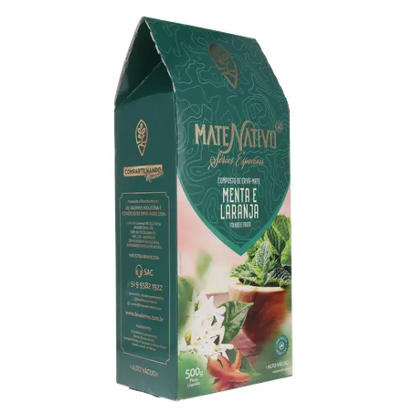 ERVA MATE DE VALERIOS COMPOSTA MENTA E LARANJA 500G 360-32