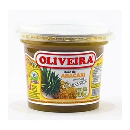 DOCE OLIVEIRA ABACAXI C/ MAC 400G