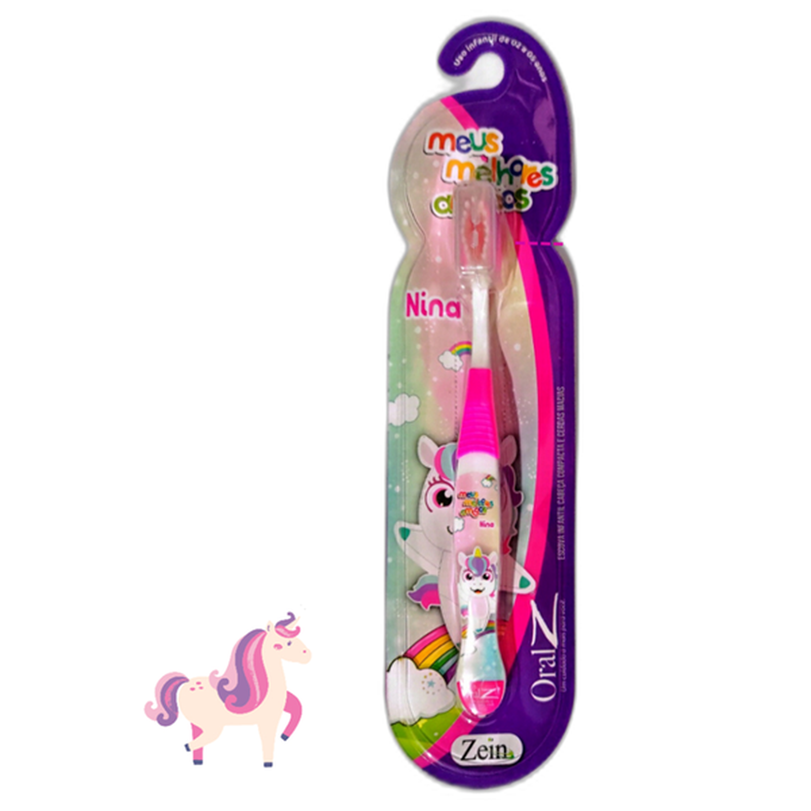 ESCOVA DENTAL INFANTIL ZEIN NINA MACIA UNID