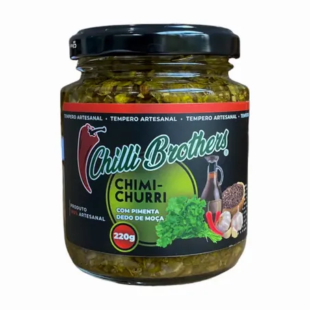 Chimichurri com pimenta chilli brothers 220g