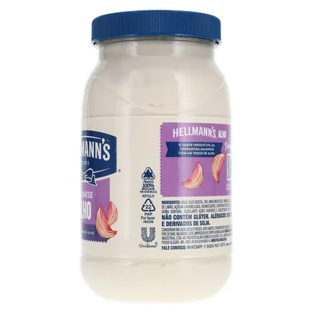 MAIONESE HELLMANNS SABORES AIOLI 500G 360-7