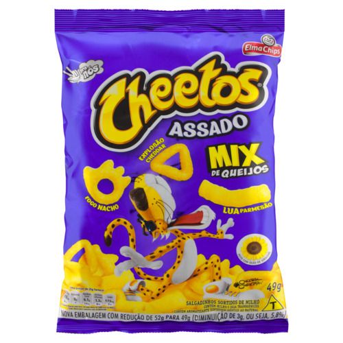 Cheetos Onda, Bola, Lua, Tubo.