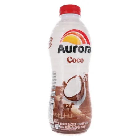 Bebida Láctea Fermentada Aurora Coco Frasco 850gr 360-15