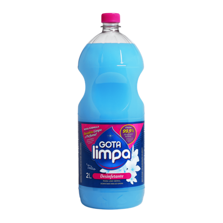 Desinf gota limpa 2l talco