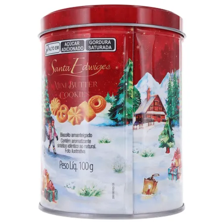 Biscoito s.edwiges cookies natal lt 100g 360-3