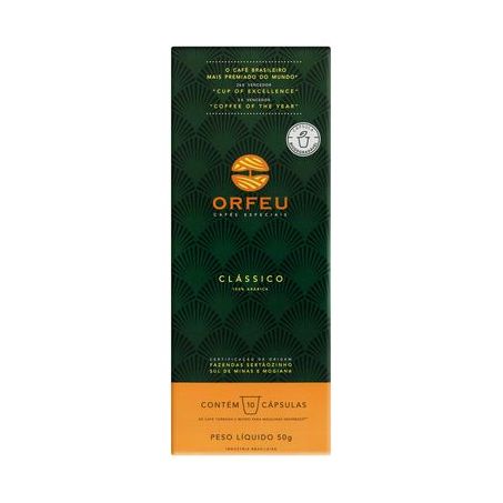 CAFE ORFEU CAPSULA CLASSICO 10UN 90G