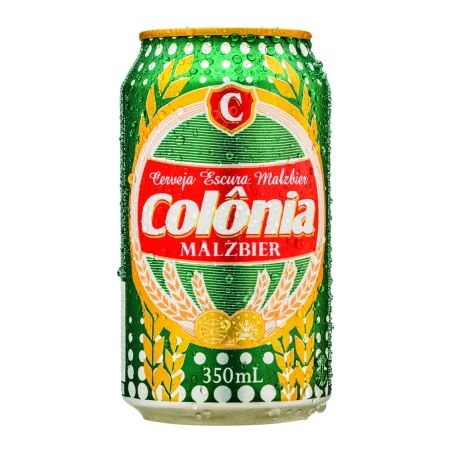 Cerveja Nacional Colônia Malzbier Lata 350ML