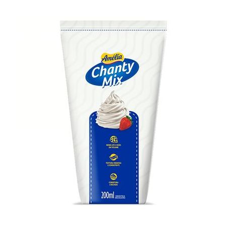 Creme Para Preparo de Chantilly Chanty Mix Amélia Caixa 200ML