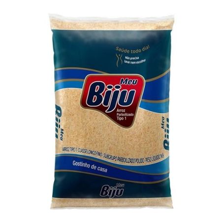 Arroz Parboilizado Biju Tipo 1 Pacote 1KG