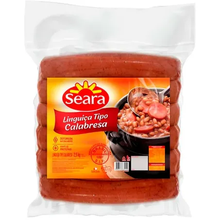 Linguica Calabresa Seara Kg 