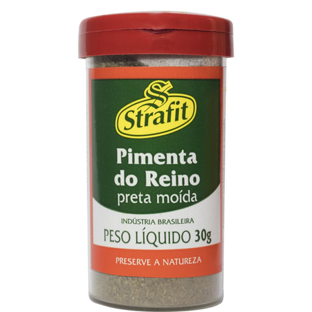 Pimenta-do-reino Strafit 30g - Moída