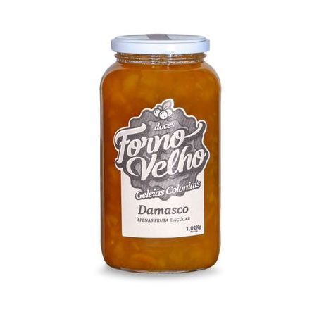 Doce colonial damasco forno velho 1.02kg