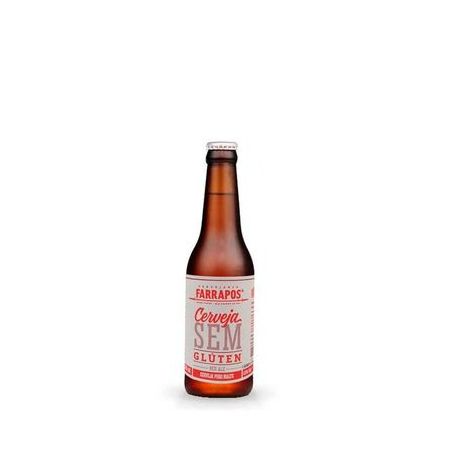 CERVEJA LN FARRAPOS355ML RED S/GLUT
