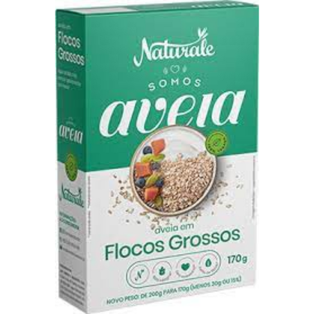 Aveia flocos naturale 170g grossos