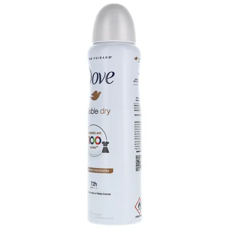 Antitranspirante Aerosol Dove Invisible Dry Violeta e Frésia Branca Frasco Spray 150ml 360-5