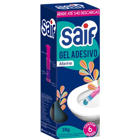 Gel sanitario adesivo saif marine 39g