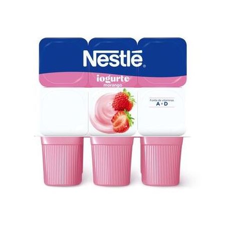 Iogurte nestlé morango bandeja 510g