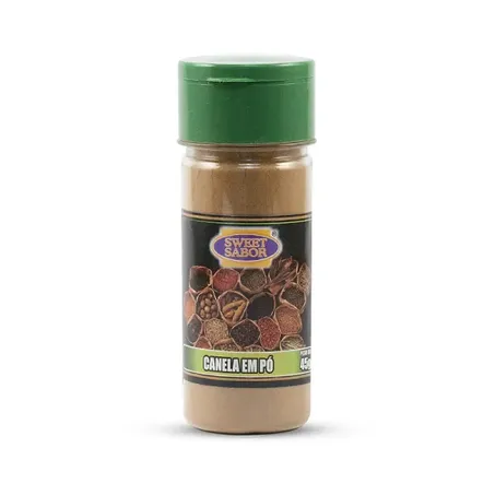 Canela Po Sweet Sabor 60g Pet 