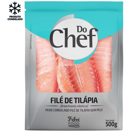 FILÉ DE TILÁPIA DO CHEF CONG 500G