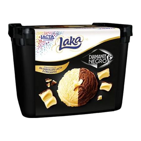 Sorvete lacta diamante neg 1.5l