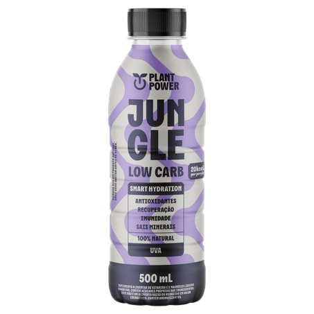 Isotônico jungle low carb uva 500ml