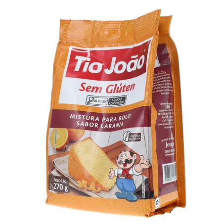 MISTURA BOLO TIO JOÃO LARANJA 270G 360-3