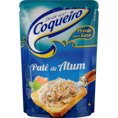 Patê de Atum Coqueiro 170g - Tradicional - Sachê