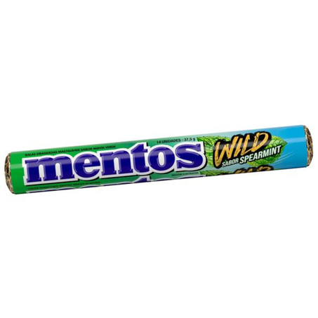 Pastilha mentos 37,5g st wild spearmint