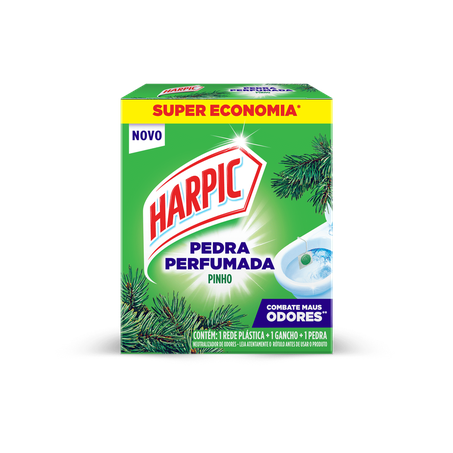Pedra harpic pinho 20g super econ