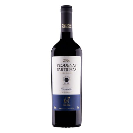 VINHO CHILENO TINTO SECO PEQUENAS PARTILHAS CARMÉNÈRE
