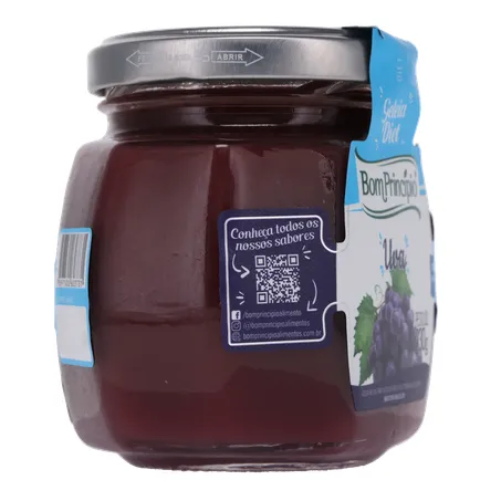GELEIA BOM PRINC 230G DIET UVA  360-29
