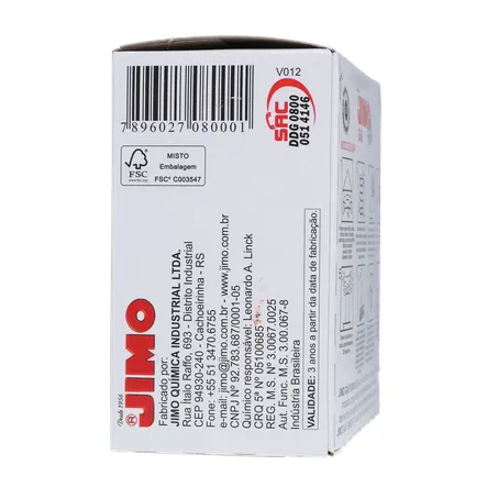 Gás Fumigante Jimo Dedetizador Inseticida Lata 35gr - Caixa com 2un - 70gr 360-10
