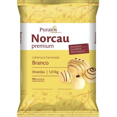 Cobertura norcau1 .01kg moedas branco