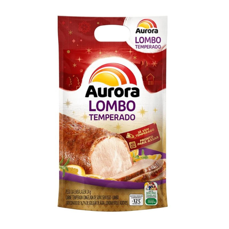 Lombo Suíno Aurora Temperado Kg