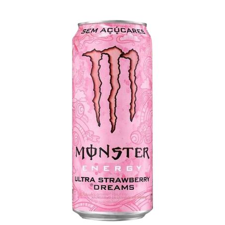 Energético Monster Energy Ultra Strawberry Dreams Lata 473ml