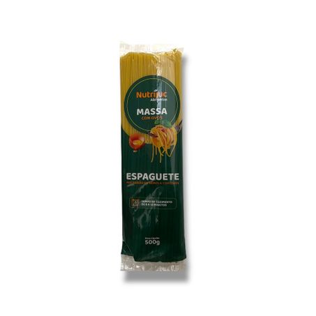MASSA NUTRIJUC ESPAGUETE 500G (113883)