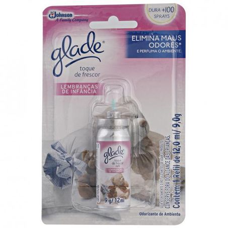 Odoriz glade t.fres lembranças da infância refil 12ml