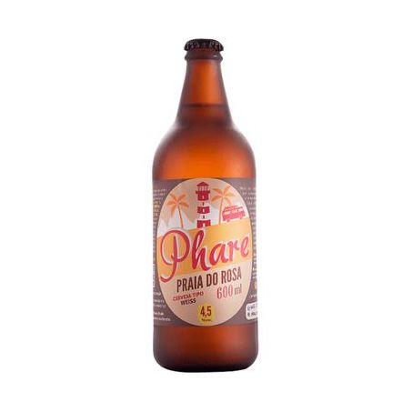 CERVEJA PHARE 600ML WEISS PRAIA DO ROSA 