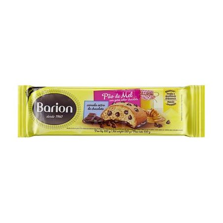 Pão de Mel Barion com Gotas de Chocolate Embalagem 110G