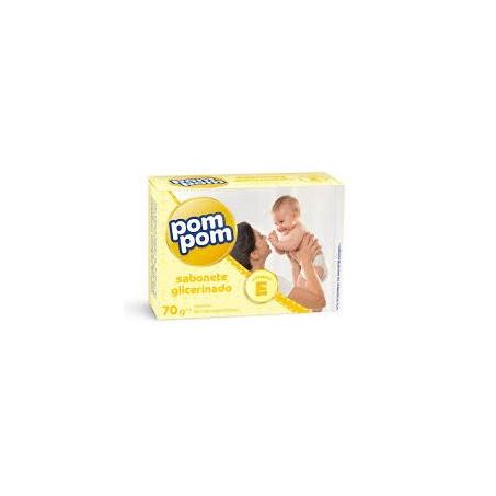 SABONETE BARRA POM POM GLICERINADO CAIXA 70G