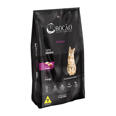 BOCAO PREMIUM GATOS ADULTOS 20 KG