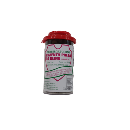 Pimenta zambiazi preta grao 27g